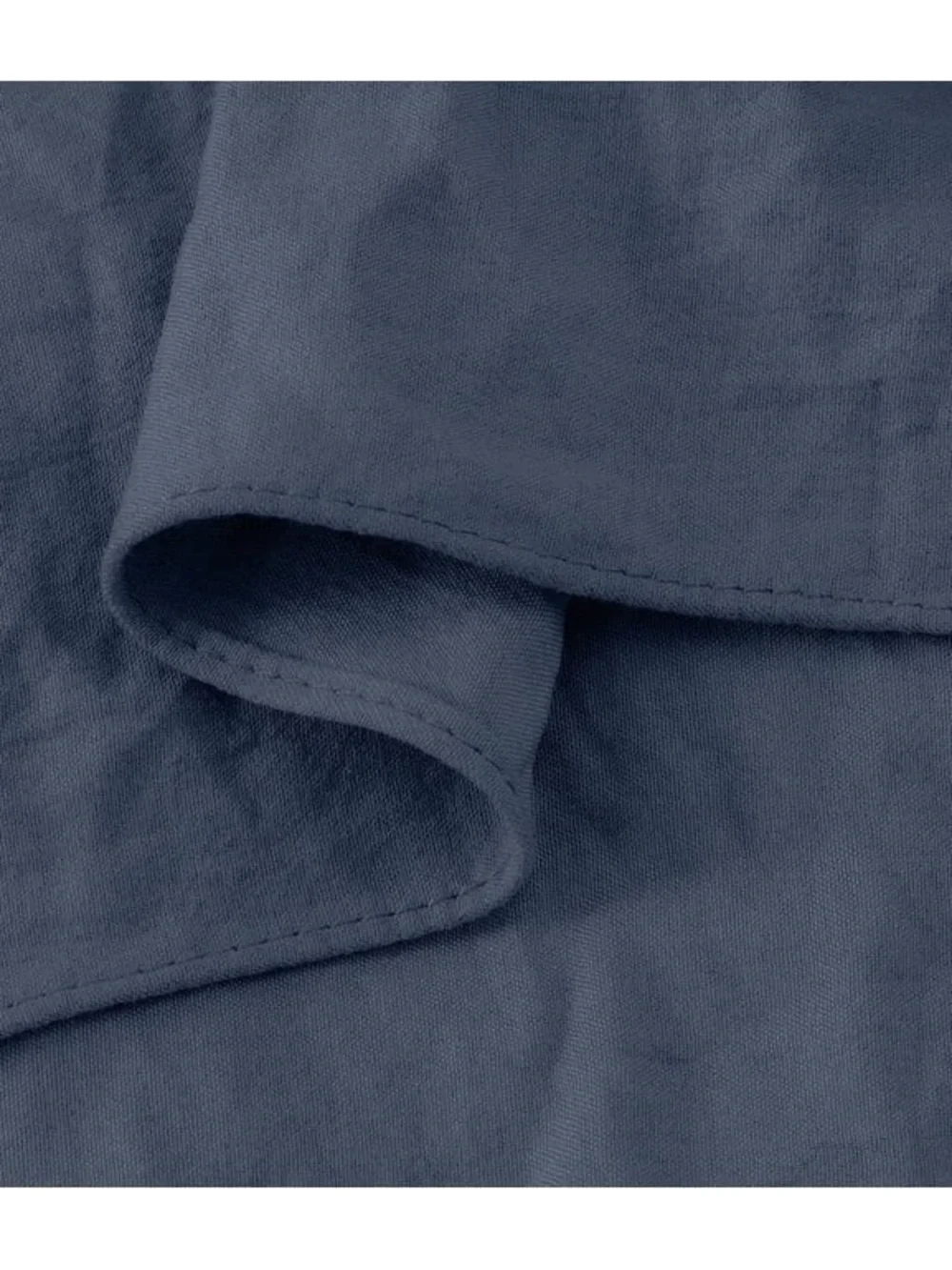 Blue Pintuck Queen 3 piece Bedspread Set - Classic Ruffled Comfort